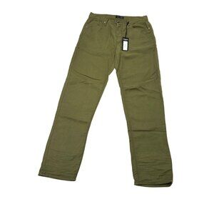 RtA Lightweight Chino Pants in Field Green 3
